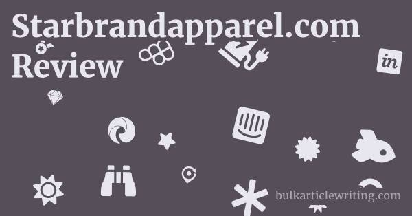 Starbrandapparel.com Review 1 by