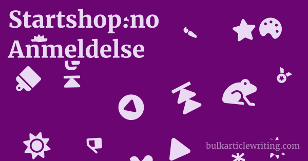 Startshop.no Anmeldelse 1 by Partners