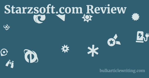 Starzsoft.com Review 1 by