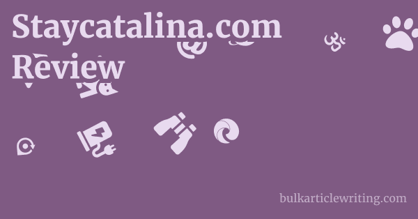Staycatalina.com Review 1 by