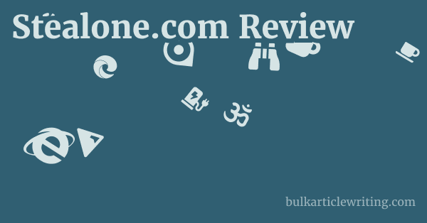Stealone.com Review 1 by Partners