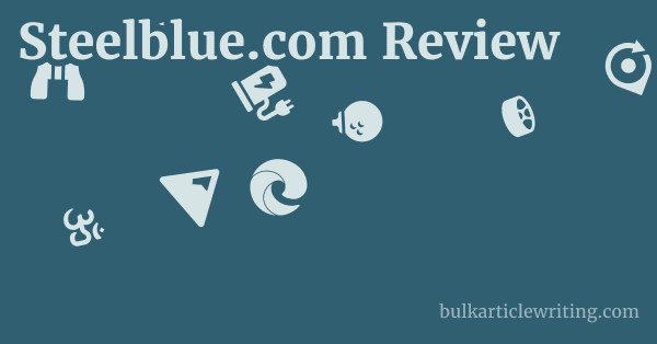 Steelblue.com Review 1 by Partners
