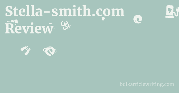 Stella-smith.com Review 1 by