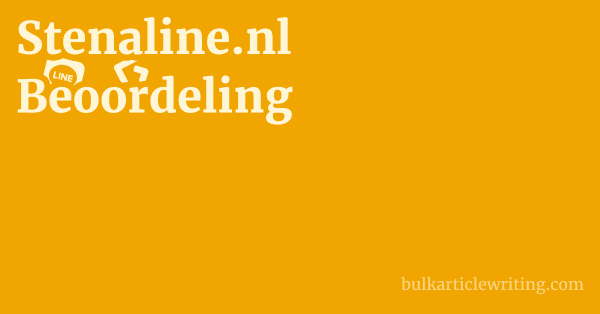 Stenaline.nl Beoordeling 1 by
