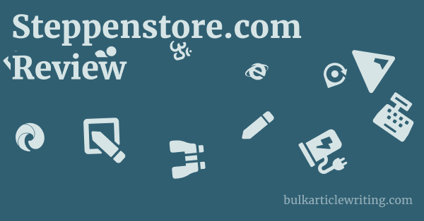 Steppenstore.com Review 1 by