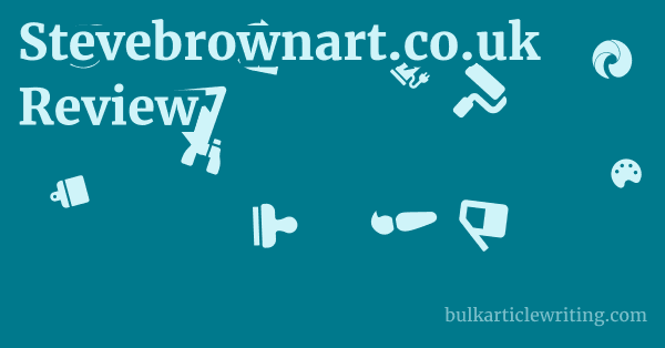 Stevebrownart.co.uk Review 1 by