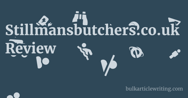 Stillmansbutchers.co.uk Review 1 by