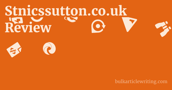Stnicssutton.co.uk Review 1 by