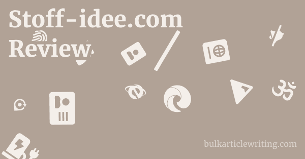 Stoff-idee.com Review 1 by