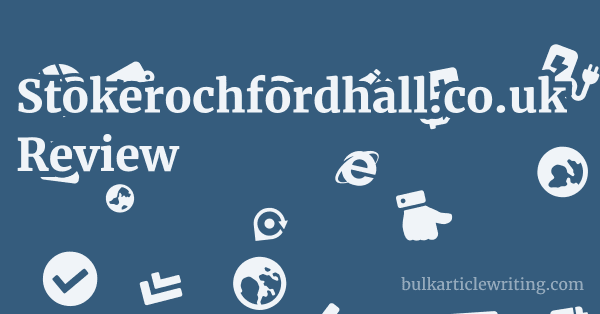 Stokerochfordhall.co.uk Review 2 by Stokerochfordhall.co.uk Review 1 by
