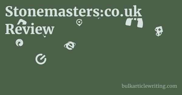 Stonemasters.co.uk Review 1 by
