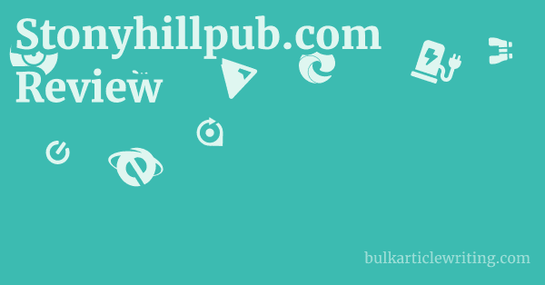 Stonyhillpub.com Review 1 by