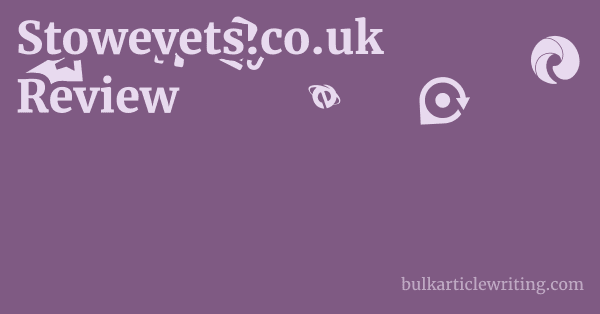 Stowevets.co.uk Review 1 by Partners