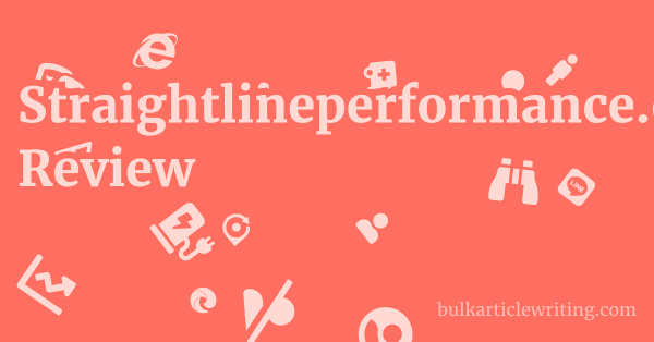 Straightlineperformance.co.uk Review 1 by