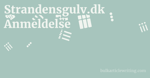Strandensgulv.dk Anmeldelse 1 by Partners