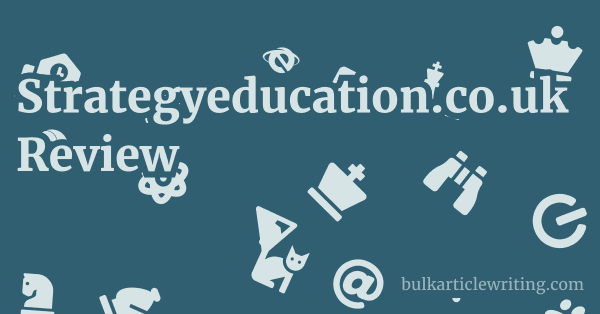 Strategyeducation.co.uk Review 1 by Partners