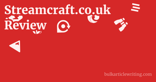 Streamcraft.co.uk Review 1 by