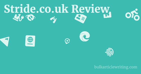 Stride.co.uk Review 1 by Partners