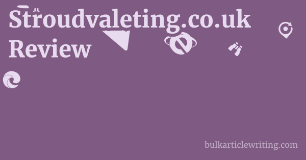 Stroudvaleting.co.uk Review 1 by