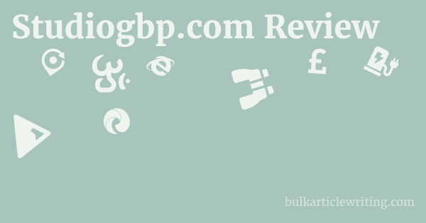Studiogbp.com Review 1 by