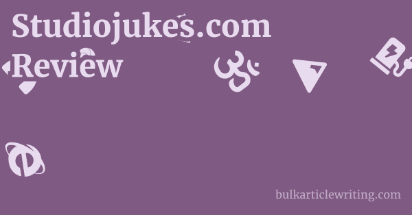 Studiojukes.com Review 1 by