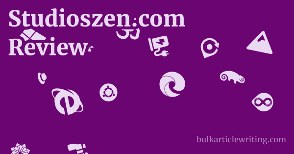 Studioszen.com Review 1 by