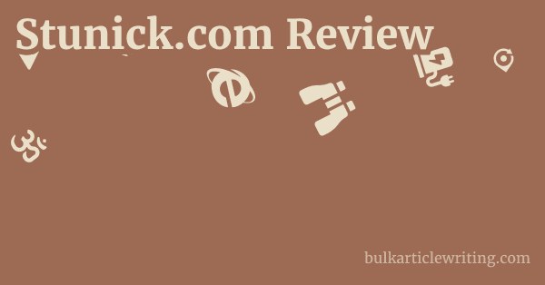 Stunick.com Review 1 by
