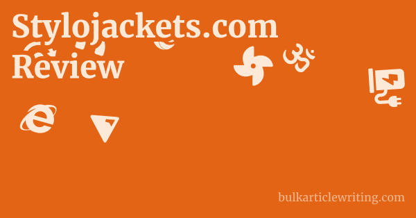 Stylojackets.com Review 1 by