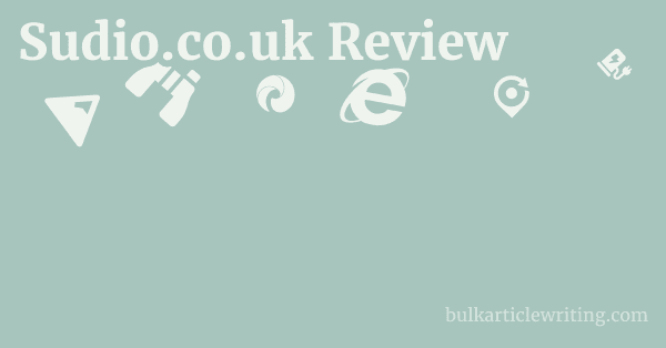 Sudio.co.uk Review 1 by