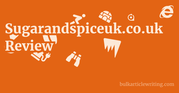 Sugarandspiceuk.co.uk Review 1 by