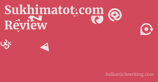 Sukhimatot.com Review 1 by