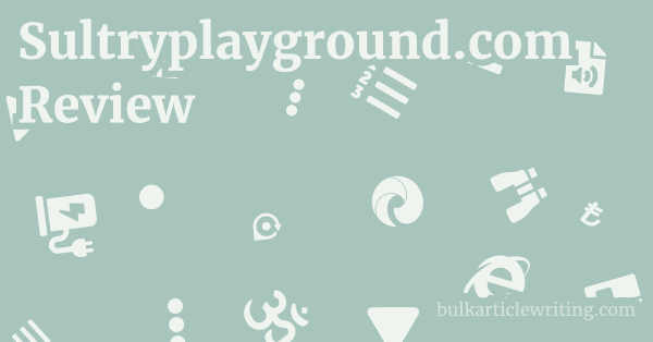 Sultryplayground.com Review 1 by