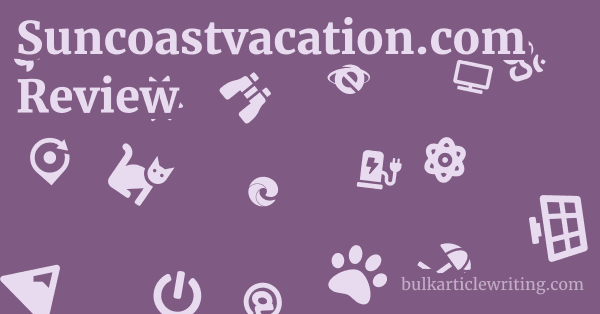 Suncoastvacation.com Review 1 by