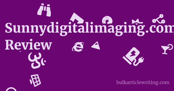 Sunnydigitalimaging.com Review 1 by Partners