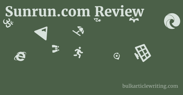 Sunrun.com Review 1 by