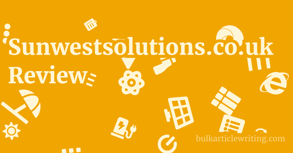Sunwestsolutions.co.uk Review 1 by