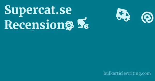 Supercat.se Recension 1 by