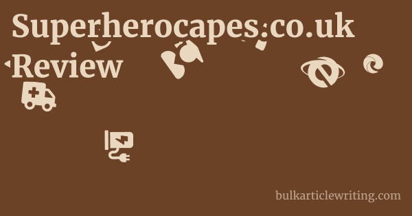Superherocapes.co.uk Review 1 by