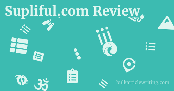 Supliful.com Review 1 by