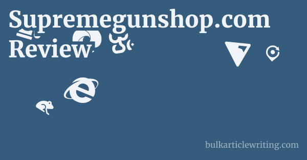 Supremegunshop.com Review 1 by