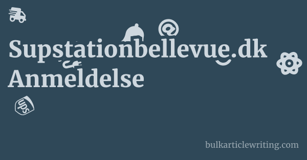 Supstationbellevue.dk Anmeldelse 1 by Partners
