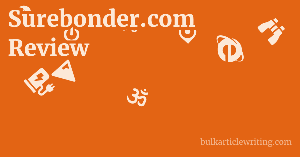 Surebonder.com Review 1 by