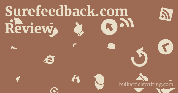 Surefeedback.com Review 1 by