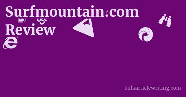 Surfmountain.com Review 1 by Partners