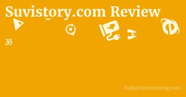 Suvistory.com Review 1 by