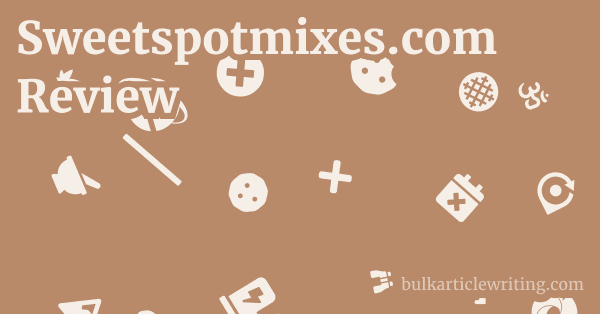 Sweetspotmixes.com Review 1 by