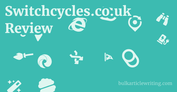 Switchcycles.co.uk Review 1 by Partners