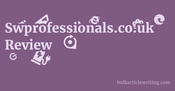 Swprofessionals.co.uk Review 1 by