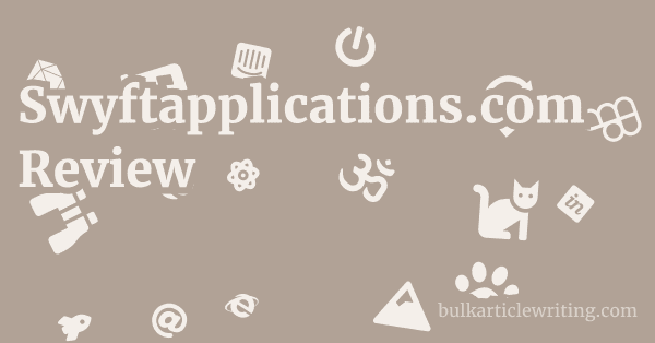 Swyftapplications.com Review 1 by Partners
