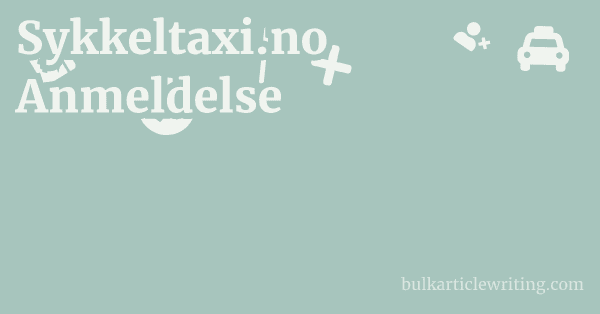 Sykkeltaxi.no Anmeldelse